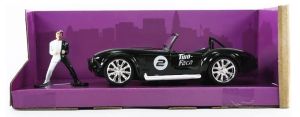 JAD33091 - 1965 SHELBY Cobra 427 con figura de DOS CARAS