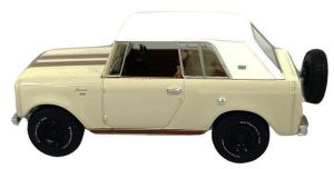 GREEN35310-B - INTERNATIONAL Scout 800 Sportop de 1967 (beige y marrón) - Serie ALL-TERRAIN (blíster)