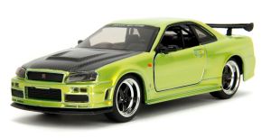 JAD35683 - NISSAN Skyline GT-R Candy 389C 2002 verde - PINK SLIPS