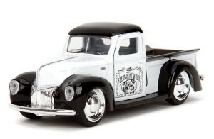 JAD36091 - FORD Pickup Blanco 1941 - Steamboat Willie Mickey MOUSE