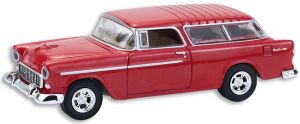 GREEN37330-A - Chevrolet Nomad Custom Wagon de 1955, rojo, de la serie Barrett-Jackson