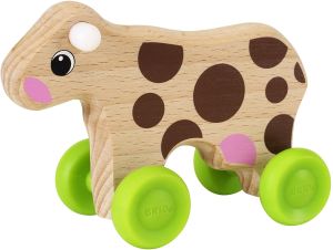 BRIO30309 - Mini vaca para empujar