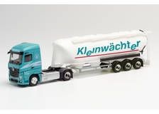 HER312530 - MERCEDES Actros 4x2 con remolque para polvo de 3 ejes KLEINWACHTER