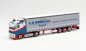 HER313407 - VOLVO FH Gl. Remolque 4X2 con lona 3 Ejes FAKRUSE