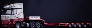 IMC32-0117 - Remolque góndola rebajada MERCEDES BENZ Actros Streamspace 6x4 SE LIFTING y Nooteboom MCOS