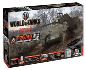 ITA36515 - Tanque P26/40 Edición Limitada - World of Tanks para montar y pintar