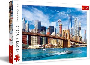 TRF37331 - Rompecabezas de 500 piezas Vista de Nueva York