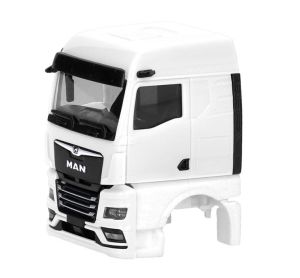 HER086370 - MAN TGX GM, cabina con cámara retrovisora, blanco - 2 piezas para montar