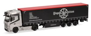 HER318891 - MERCEDES BENZ Actros L 4x2 con remolque de 3 ejes POPOV Spedition