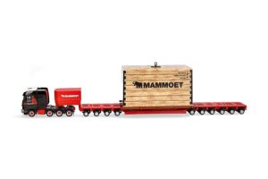 HER319201 - MERCEDES BENZ Actros SLT 8x4 con caja sobre remolque para cargas pesadas de 4+6 ejes MAMMOET