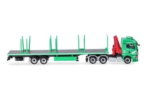 HER320368 - MAN TGS TM 6x4 con remolque de dos ejes TROST