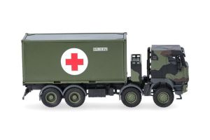 HER747219-002 - IVECO Trakker 8x8 con contenedor de 20 pies de la Bundeswehr