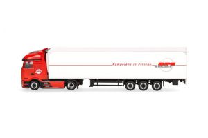 HER962551 - MERCEDES BENZ Actros ProCabin 4x2 con remolque frigorífico de 3 ejes MEYER LOGISTIK