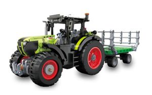 JAM402945 - CLAAS Arion 660 con plataforma para paja - BRICKS - 488 piezas