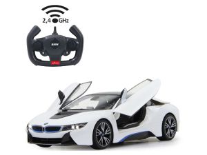JAM404571 - BMW i8 blanco con puertas funcionales - Radiocontrol