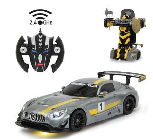 JAM410028 - MERCEDES-AMG GT3 gris - Transformable - Radiocontrolado