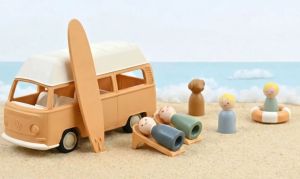 NOREV431040 - VOLKSWAGEN Combi Tipo 2 Amarillo - Serie Plastigam