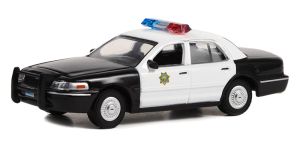 GREEN44980-B - FORD Crown Victoria Interceptor 1998 de la película RENO 911 ! en blister