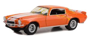 GREEN44980-C - CHEVROLET Camaro Z28 1971 naranja de la serie LOST en blister