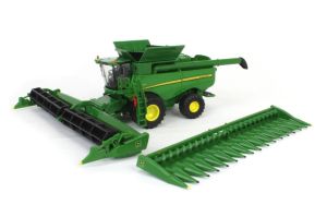 ERT45996 - Cosechadora John Deere S680 con 2 cabezales - Colección Prestige