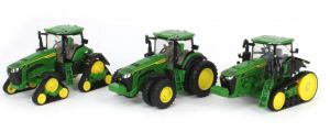 ERT45997 - Juego de 3 tractores John Deere 8RX 340, 8R 340 y 8RT 340 - Colección Prestige