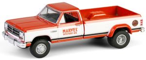 GREEN46160-B - DODGE Ram Dually 1989 - Aceite misterioso MARVEL de la serie DUALLY DRIVERS, en blíster: