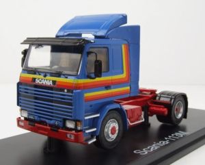 PRX47213 - SCANIA 113M 4x2 1987 Azul con decoración