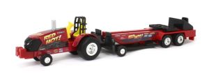 ERT47620 - ¡Case IH Magnum tirando con remolque RED HOT!