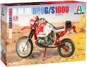 ITA4641 - Moto BMW R80 GS 1000 1985 Paris Dakar para montar y pintar