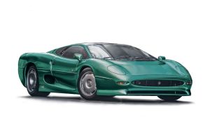 ITA3631 - JAGUAR XJ 220 para montar y pintar