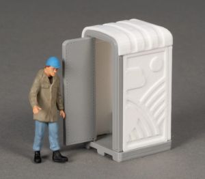 MSM5750/03 - Inodoro portátil – Blanco – L.24,4 x An.22,4 x Al.45,4 mm