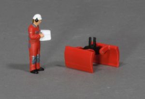 MSM5807/01 - Pinza de agarre universal – Roja – L.34 x An.25 x Al.17,5 mm