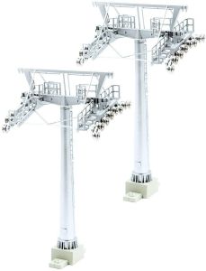 JC50300 - 2 postes de 12 cm para telesquí a 1/87