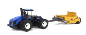 ERT61009 - NEW HOLLAND T9.700 con rascador ASHLAND 2811E en blíster.