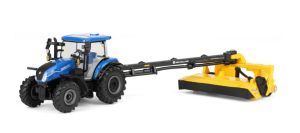 ERT61039 - NEW HOLLAND Powerstar 120 con segadora trasera 313 plus Farm Show 2026 - Colección Prestige