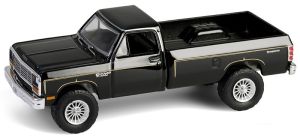 GREEN62040-C - DODGE Ram Power Prospector 1981 negro de la serie de televisión El equipo A en blíster