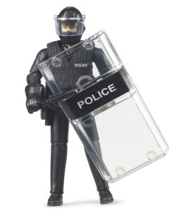 BRU62151 - Figura de policía - Fuerzas Especiales con accesorios