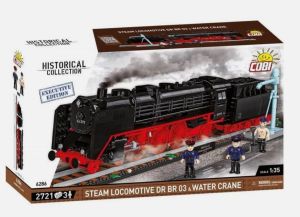 COB6286 - Locomotora de vapor DR BR 03 con fuente de agua - 2721 piezas