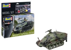 REV63336 - KIT DE MAQUETA - WIESEL 2 LeFlaSys BF/UF con pintura para ensamblar