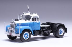 IXO64TR012B - MACK B 61 4x2 1953, azul y blanco