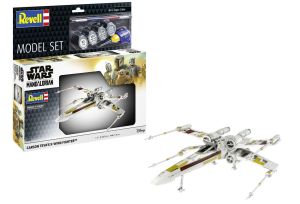 REV66790 - SET DE MAQUETAS - Caza X-Wing de CARSON Teva, Kit STAR WARS con Pintura