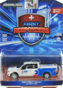 GREEN67060-F - 2020 FORD F-150 XLT AMR Safety Team de la serie FIRST RESPONDERS en blister