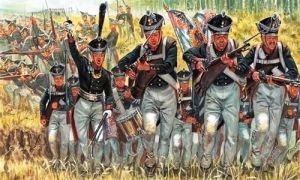 ITA6073 - Infantería Rusa - Guerras Napoleónicas para pintar