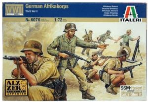 ITA6076 - Afrikakorps alemanes de la Segunda Guerra Mundial para pintar