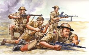 ITA6077 - Se pintará el 8º ejército británico de la Segunda Guerra Mundial