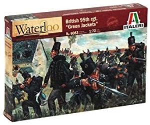 ITA6083 - WATERLOO (200 años) 95º rgt. Chaquetas Verdes Pintables
