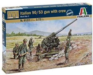 ITA6122 - Pistola italiana 90/53 con dotación para montar y pintar