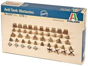 ITA6147 - Obstáculos antitanque para montar y pintar