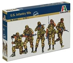 ITA6168 - Infantería americana años 90 para pintar