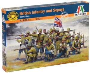 ITA6187 - Infantería Británica y Cipayos para pintar